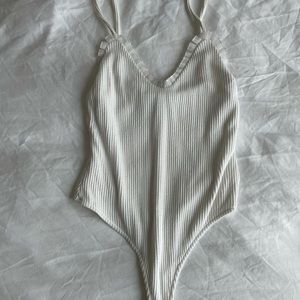 Majorelle bodysuit in white